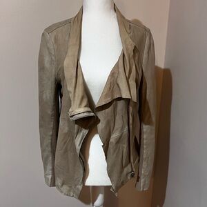 Muubaa Goat Leather Jacket - signs of wear